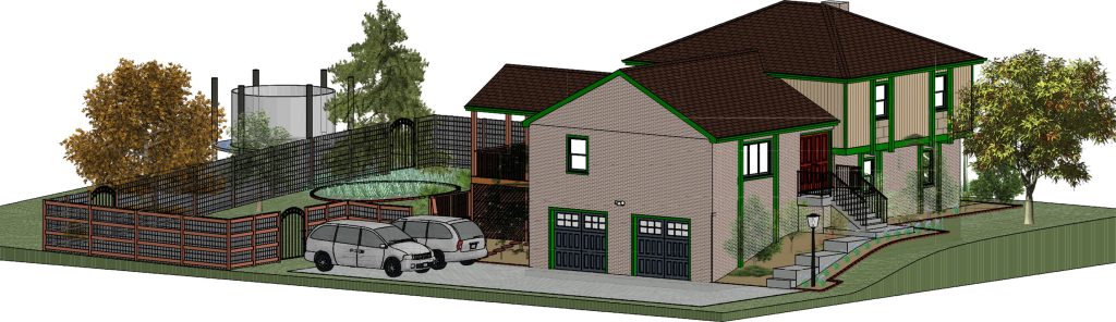 Our home front left