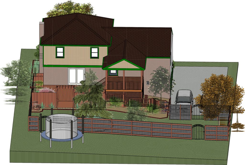 Our home rear