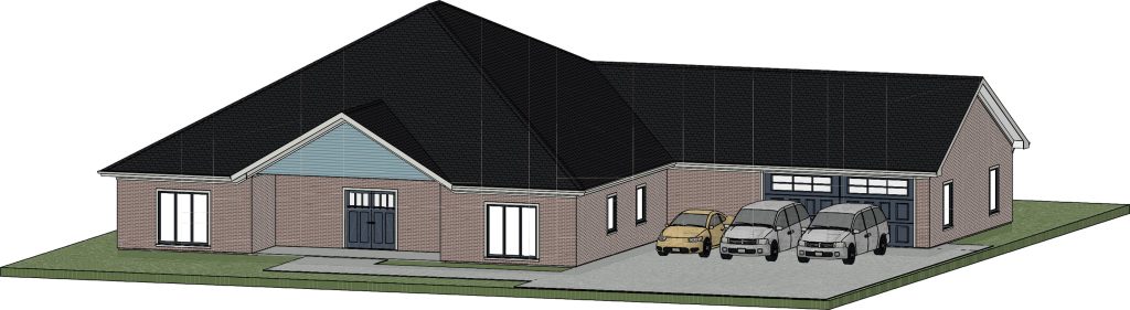 Home front elevation
